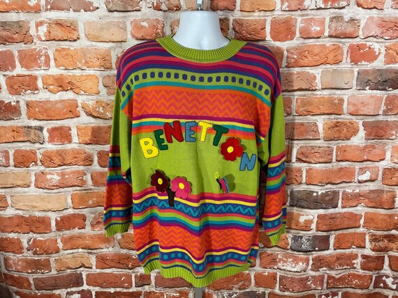 Benetton sweater 80s best sale