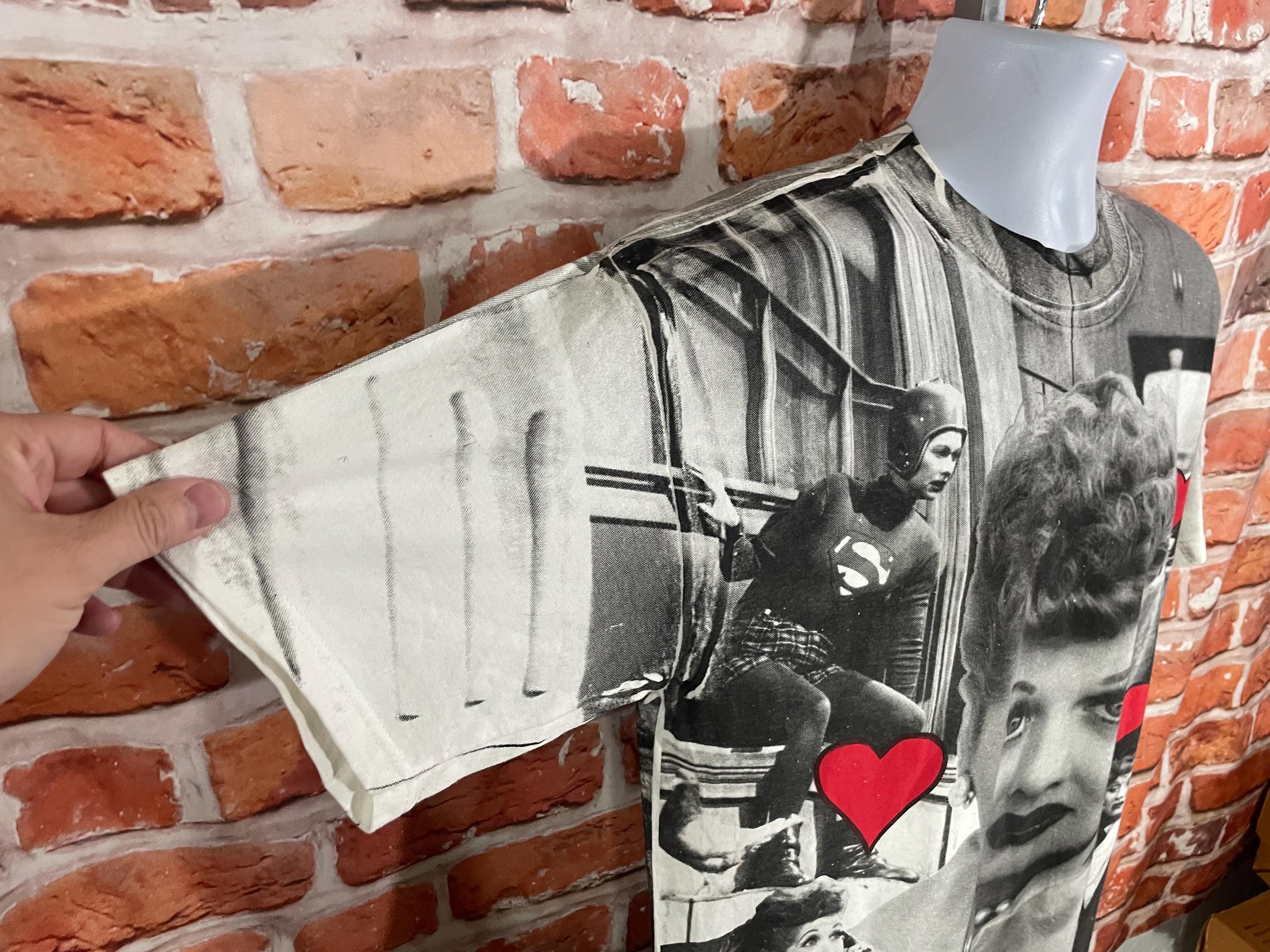ヴィンテージ I Love Lucy オールオーバープリント 90年代 シャツ