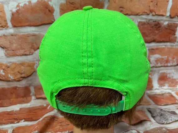 Vintage Neon Green AC Delco Trucker Hat, 80s/90s Deadstock View 5