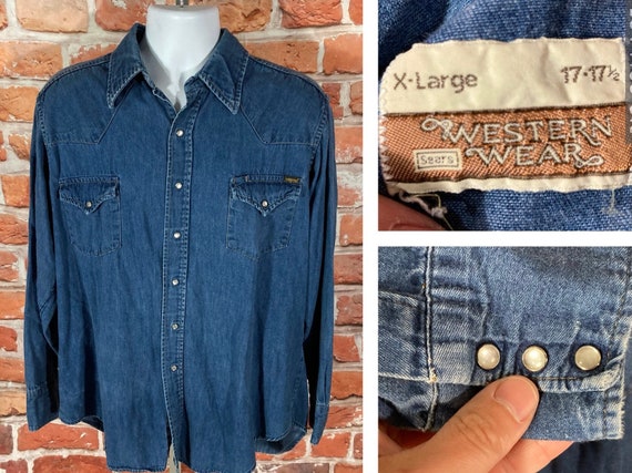 Vintage 70s Sears Western Wear Pearl 