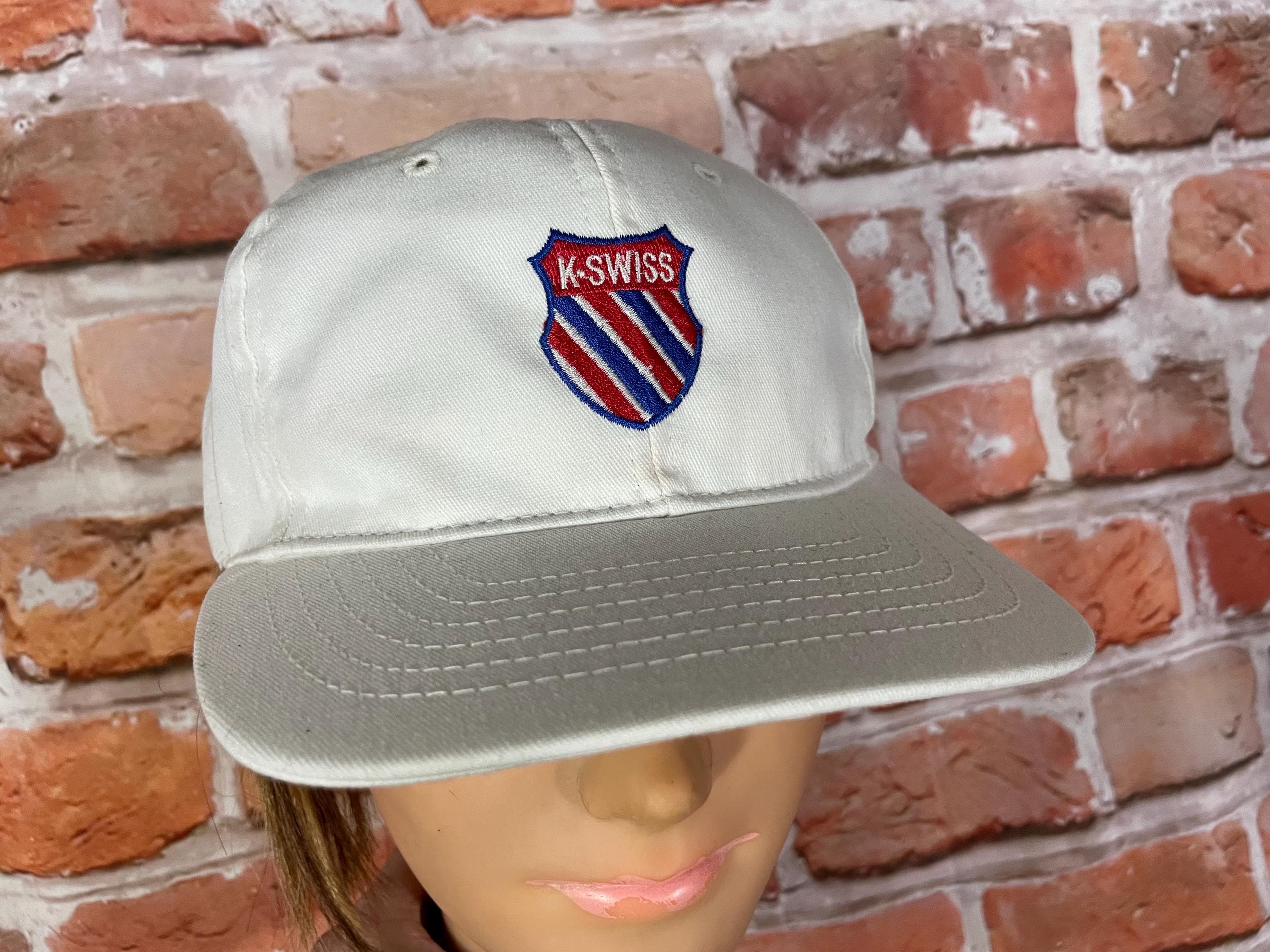 Vintage K Swiss Snapback Hat - Made in Usa 90s Sneaker Cap