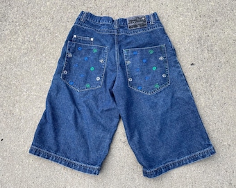 Southpole Shorts, Vintage South Pole Jeans Shorts, 90s Hip Hop