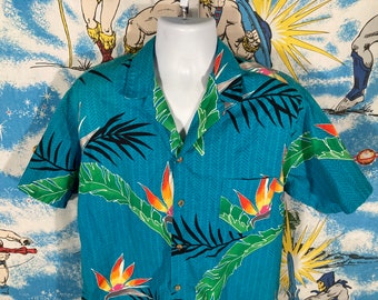 Tropical Button Up | Etsy