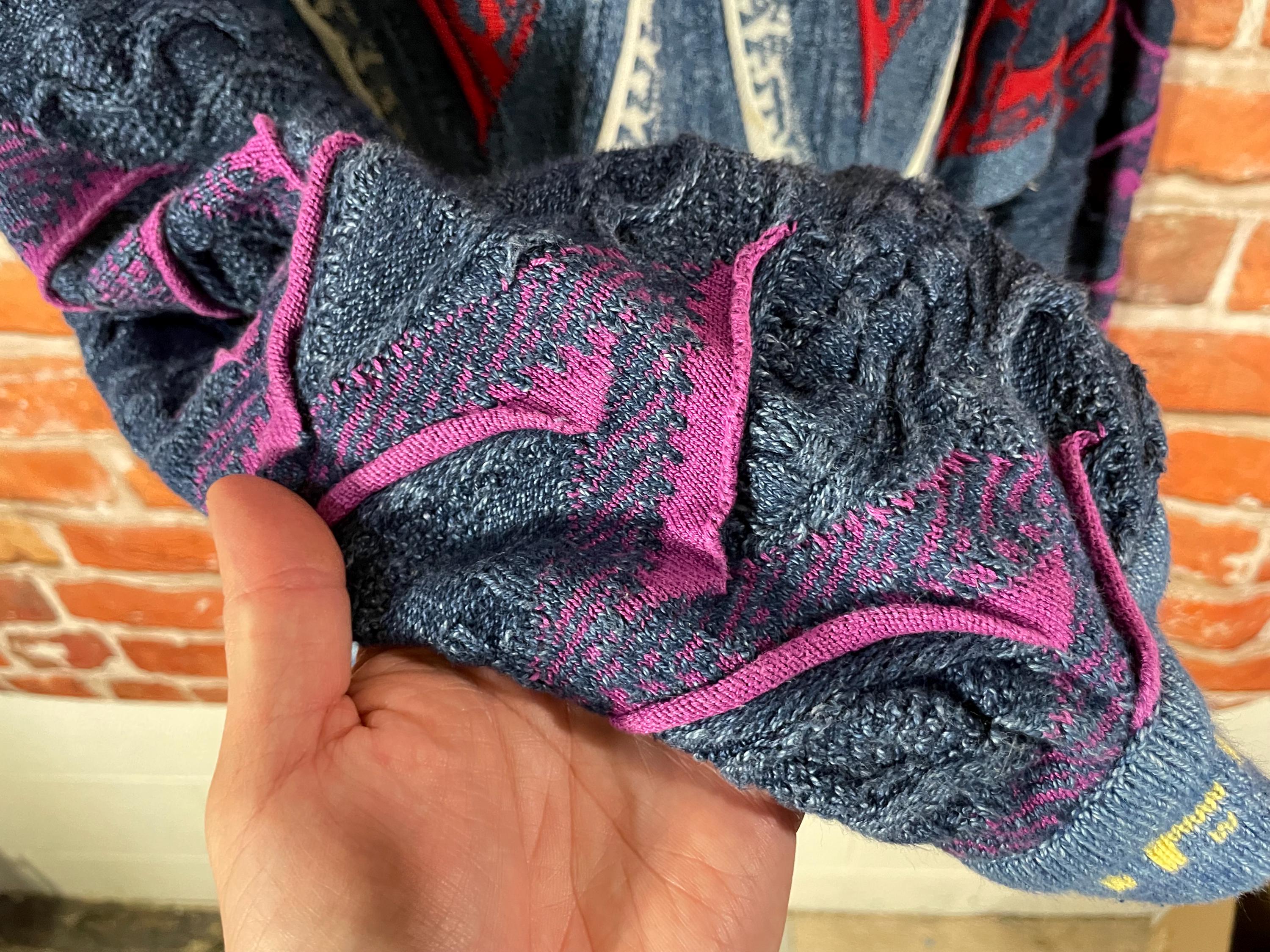 Vtg Coogi Blues Funky Textured Knit Australian Sweater - Sz Vtg Coogi Blues Funky Textured Knit Australian Sweater - Sz