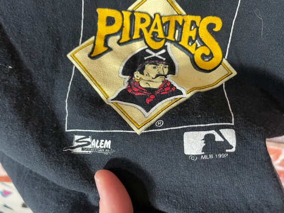 vintage 90s Pittsburgh Pirates Starter shirt - fi… - image 6