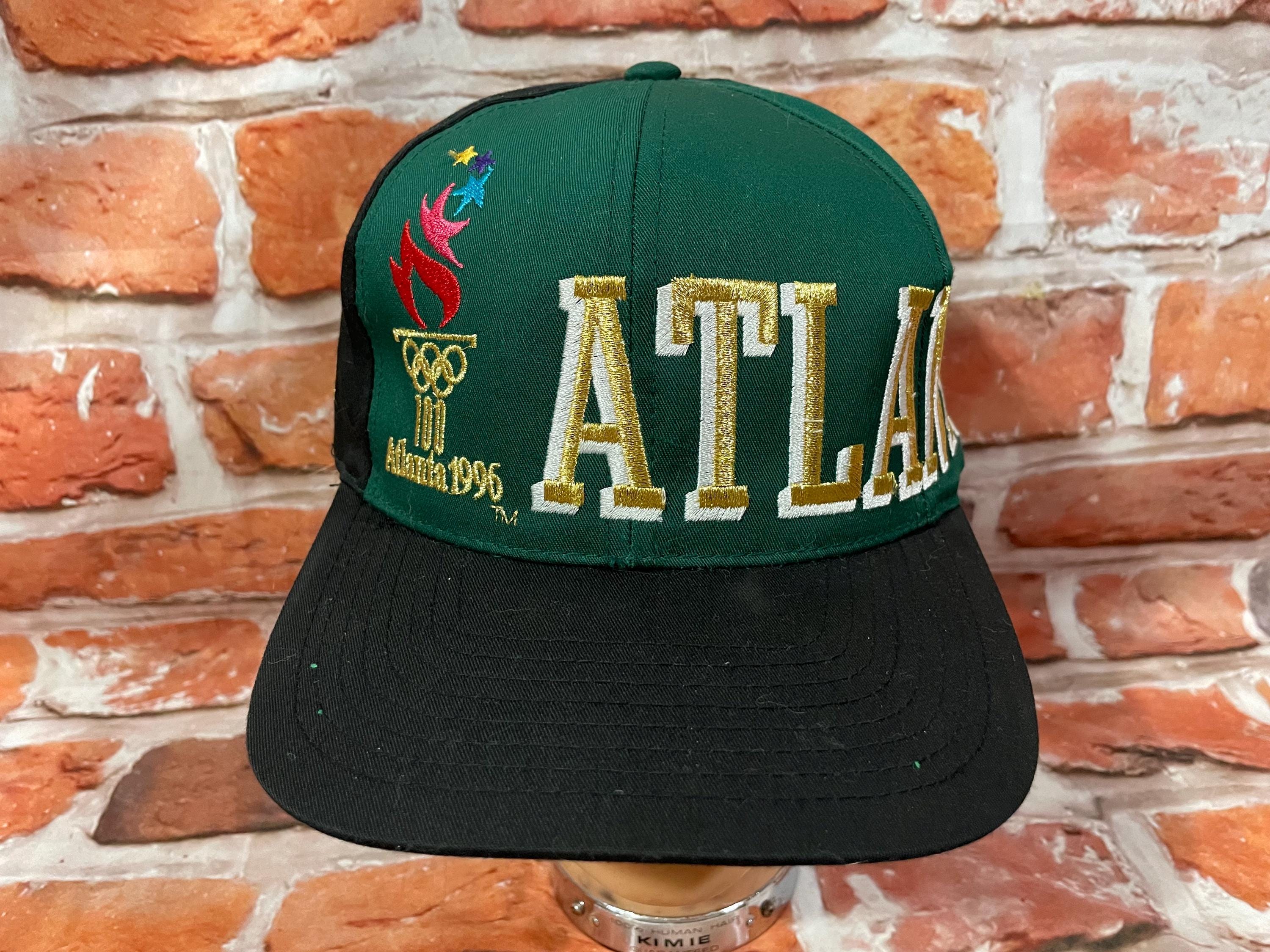 Vintage 1996 Atlanta Olympics Eastport Big Spellout Snapback Hat
