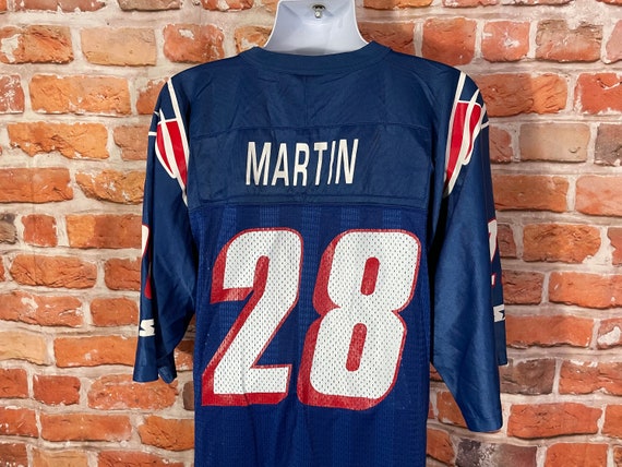 vintage New England Patriots Starter Curtis Marti… - image 1