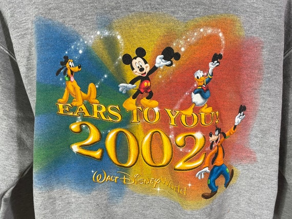 vintage 2002 Disney World Ears To You sweatshirt … - image 1