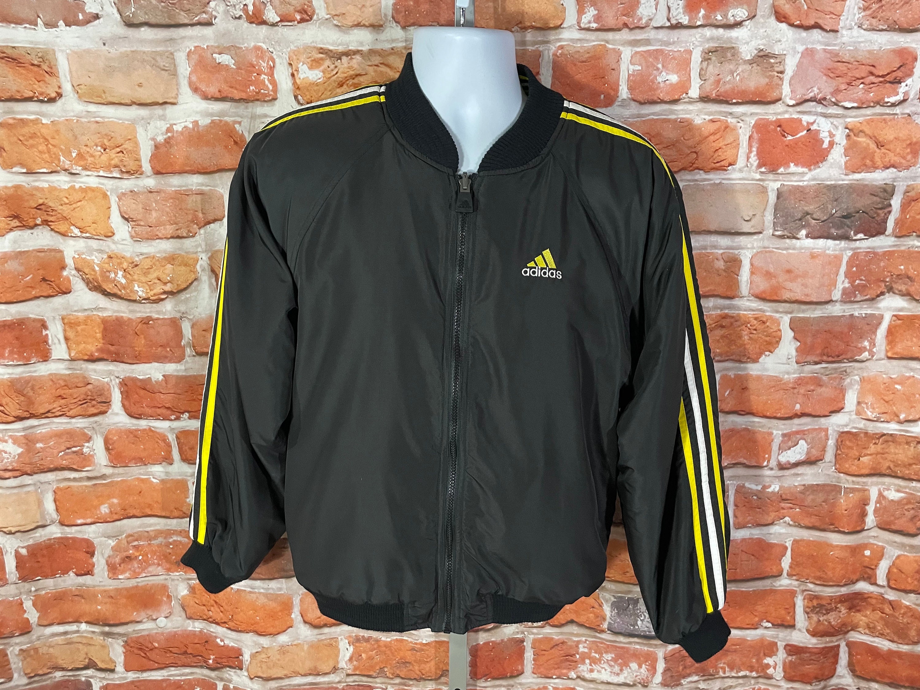 90s Adidas Bomber - Etsy 90s Adidas Bomber - Etsy