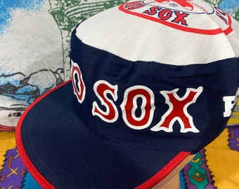 Vintage 1980s Boston Red Sox PAINTERS CAP 80s New Deadstock - Etsy