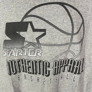 vintage 90s Starter Basketball shirt - sz XL oversized fit - grunge era tee
