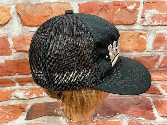 Vintage 80s Los Angeles Raiders Sports Specialties Mesh Snapback