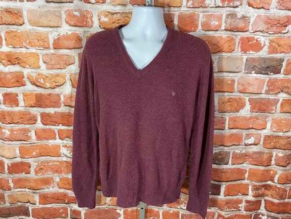 vintage Christian Dior Monsieur mauve sweater - s… - image 1