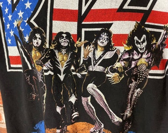 Vintage 96-97 Kiss Alive Worldwide Tour Shirt - Pittsburgh Vintage 96-97 Kiss Alive Worldwide Tour Shirt - Pittsburgh
