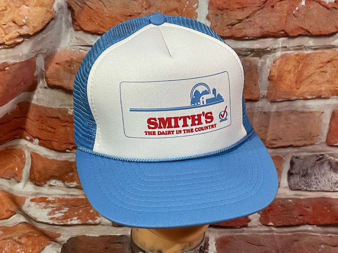 Casquette Trucker Vintage Minonk Cheese Dairy Farm Années 1980 - Neuf Sans étiquette