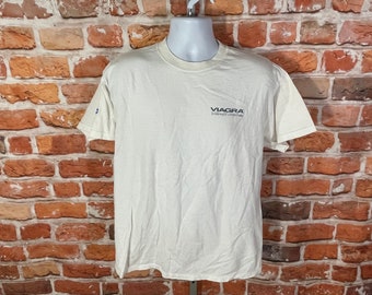 90s~ DELTA VIAGRA Motorcycle Bike T-shirt Men's XL Vintage /eaa456405