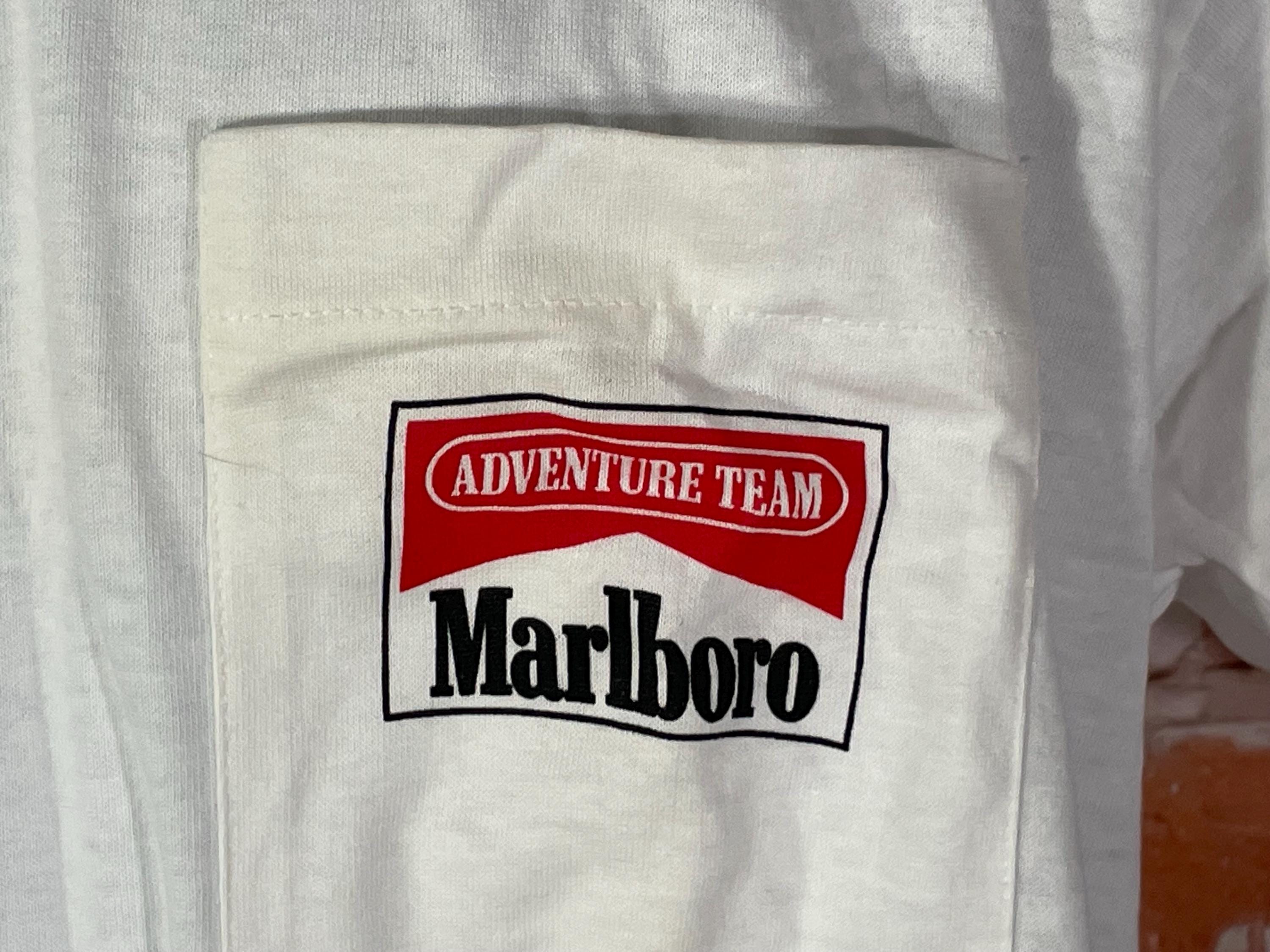 Vintage Marlboro Adventure Team Truck 90s Pocket Tee - Fits