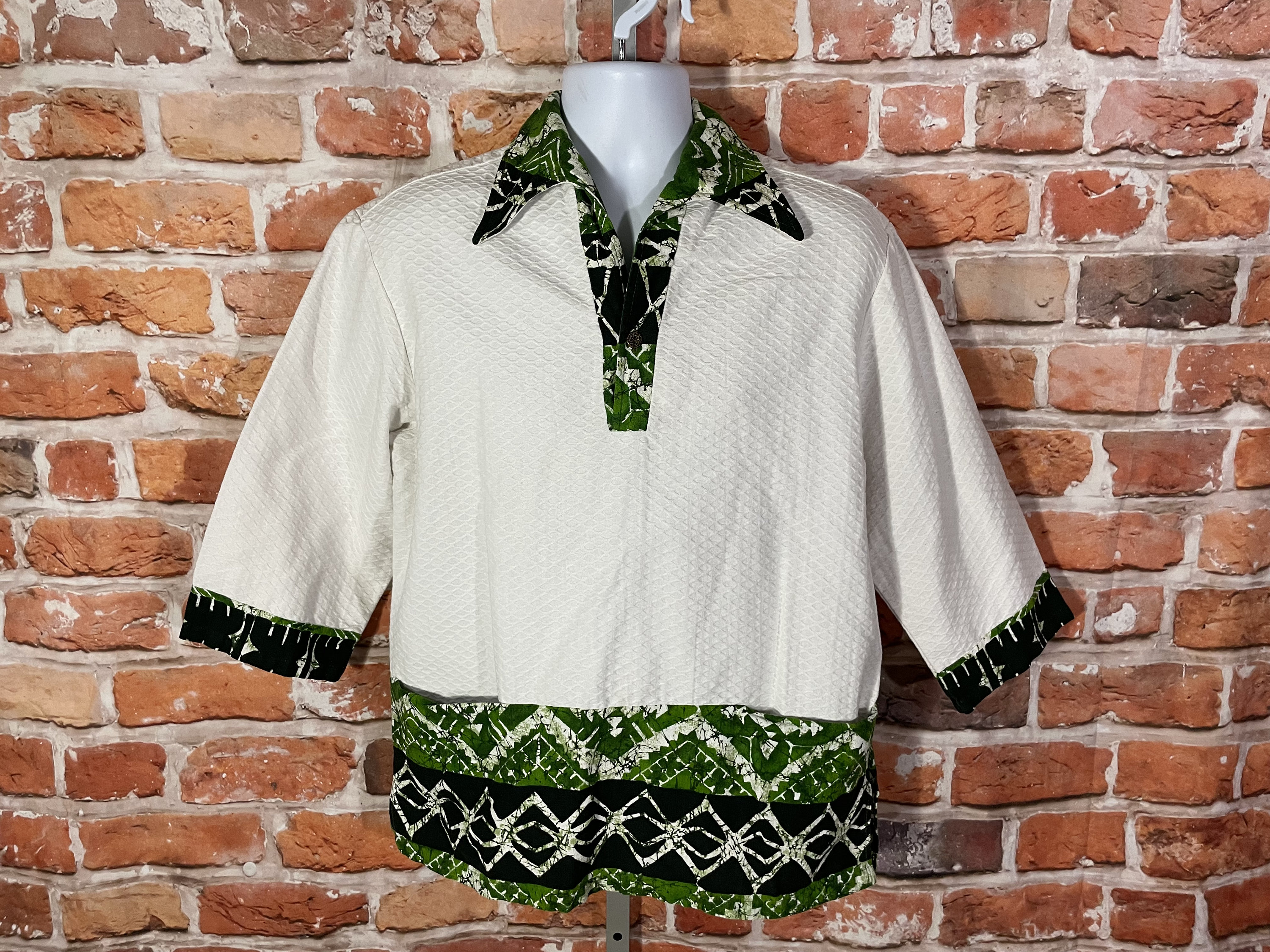 トップス 60s L IOLANI Abstract Aloha Shirt Rare VTG Aloha 60's-70's IOLANI Hawaiian Shirt. Vibrant