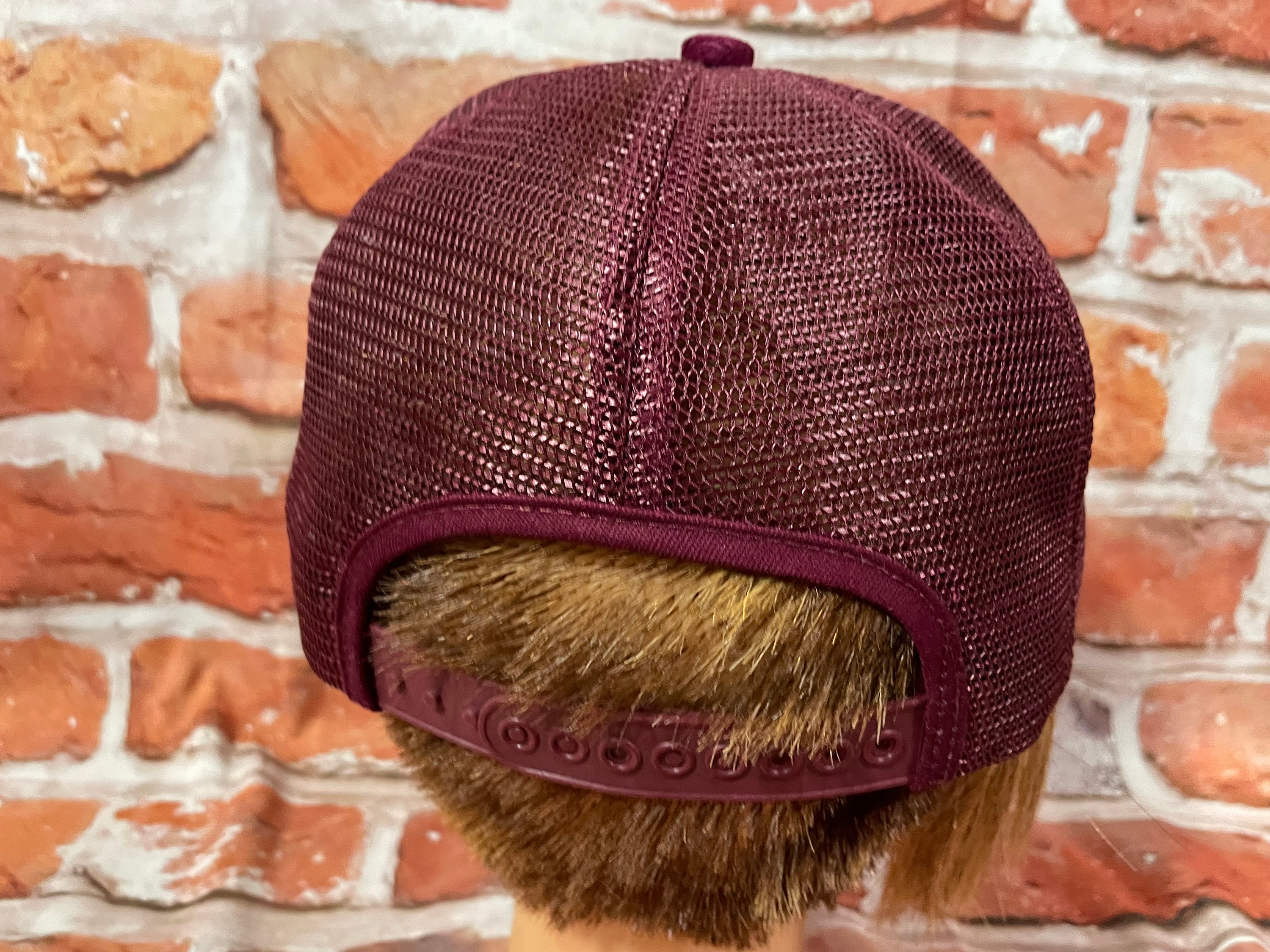 Casquette camionneur vintage AJF location nationale maille snap back