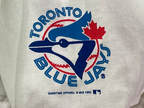 VINTAGEASSAULT Vintage 1992 Toronto Blue Jays Sweatpants Shorts - Deadstock Unworn - Fits M/L - Emo Indie Grunge 90s