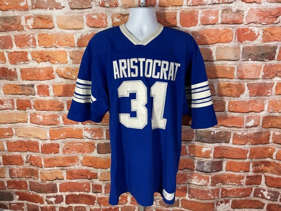 vintage Aristocrat football jersey - sz L - grung… - image 1