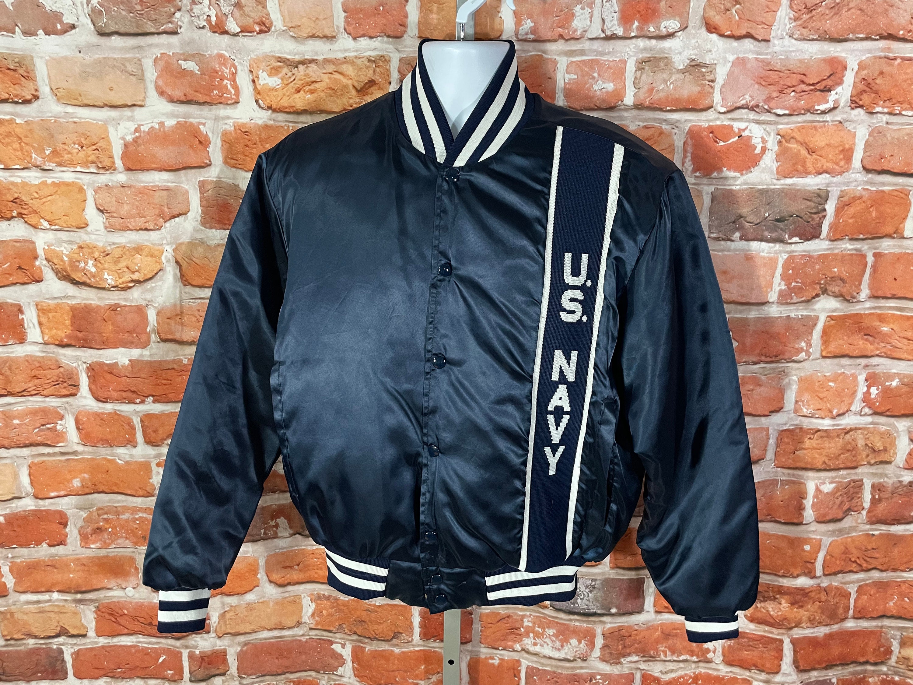 80s U.S.NAVY Souvenir Jacket
