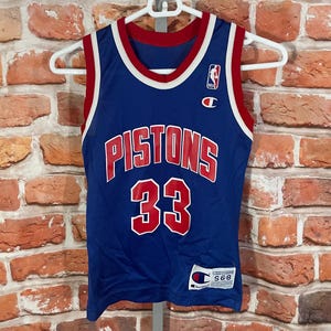 Vintage Kids S 6-8 Detroit Pistons Grant Hill 90s Champion