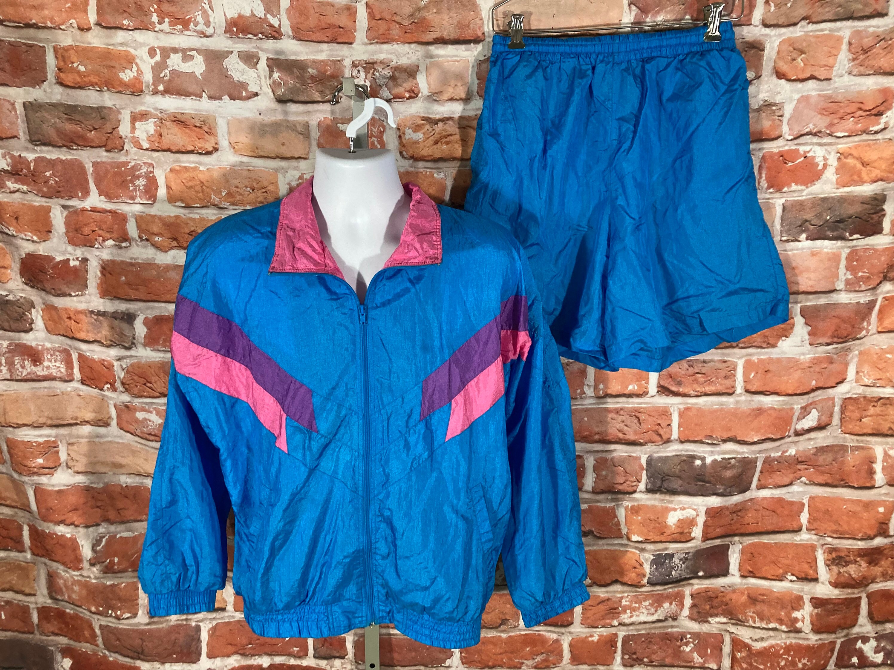 90s windbreaker shorts