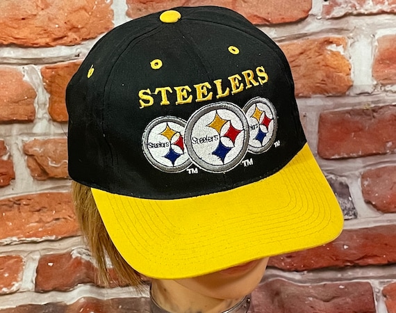 Vintage 90s Pittsburgh Steelers Snapback Hat Deadstock -   Denmark