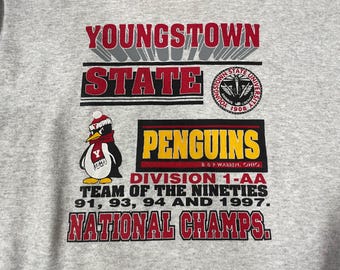 Vintage!! 90s YSU Youngstown State University Ohio Crewneck 
