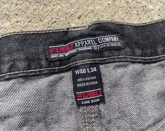 新品 PLATINUM FUBU フブ ベスト刺繍ロゴ 90s