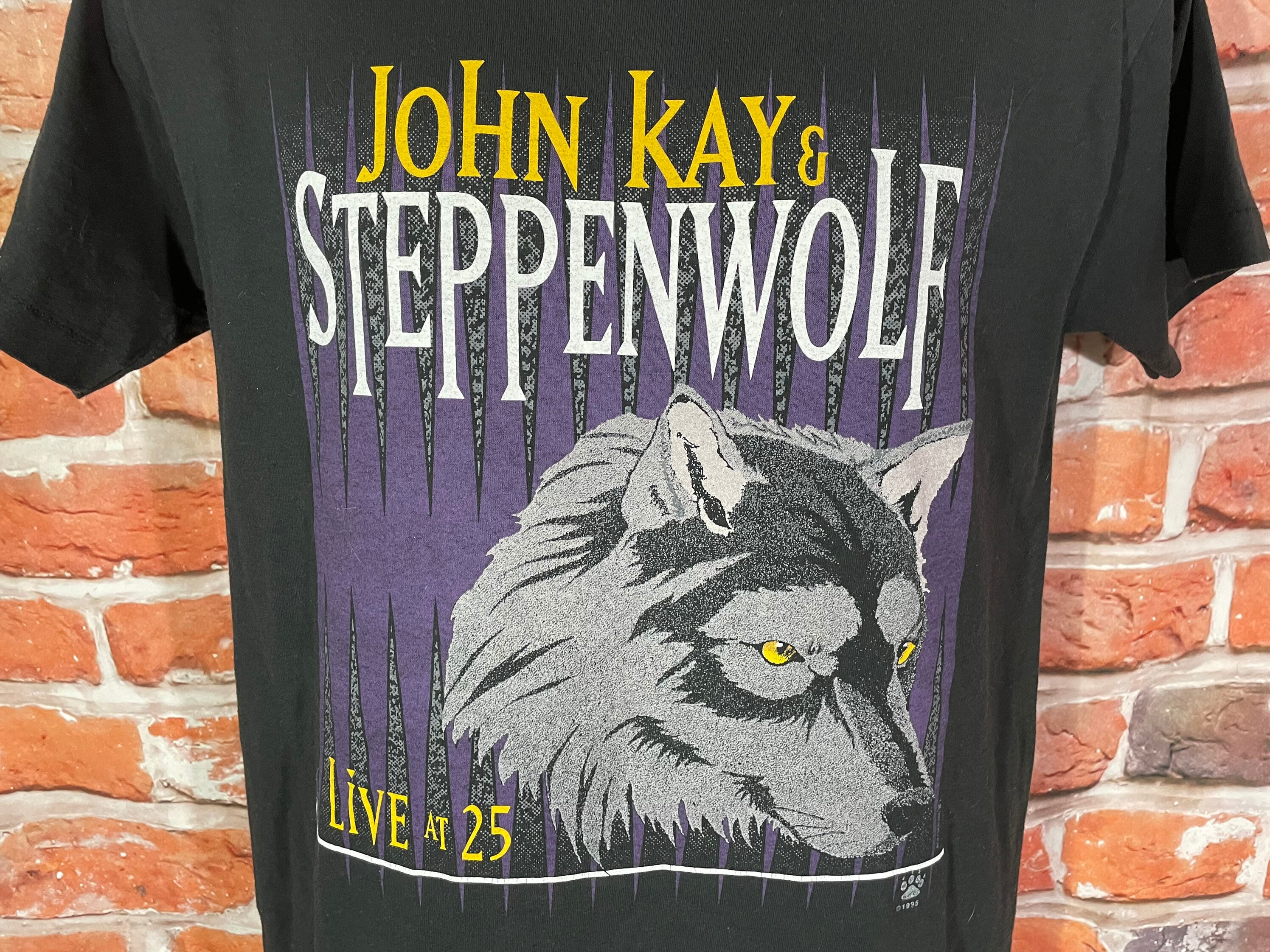 1995年製 ステッペンウルフ ヴィンテージ プロモTシャツ - シングル