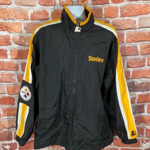 steelers windbreaker pullover