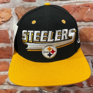 vintage NOS 90s Pittsburgh Steelers snapback hat