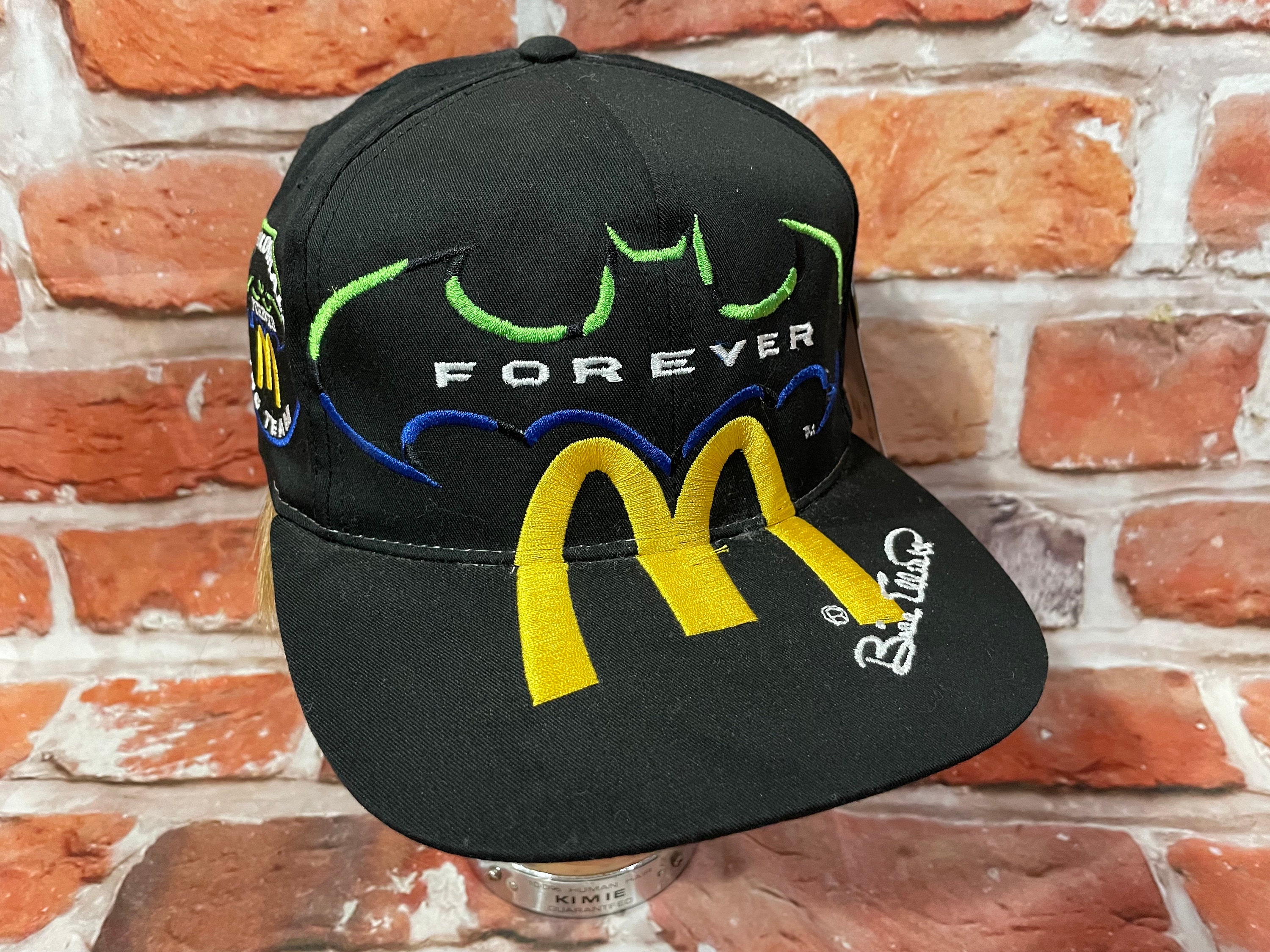 Vintage 90s Bill Elliott Batman Forever Mcdonalds Racing Nascar