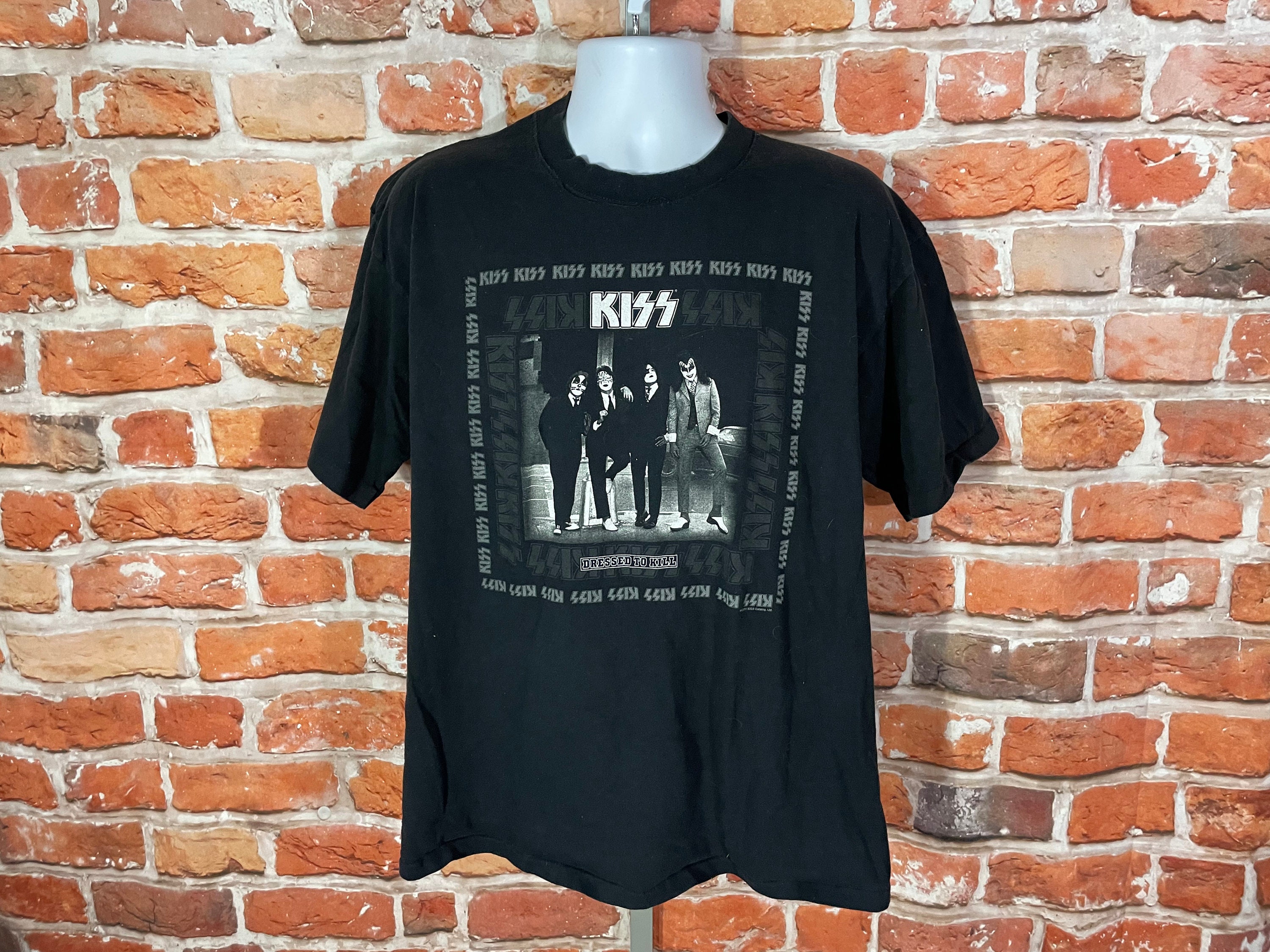 Vintage 2001 Kiss Dressed to Kill Shirt Sz XL Etsy UK