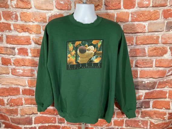 vintage 90s Tigger sweatshirt - sz XL - lightly d… - image 1