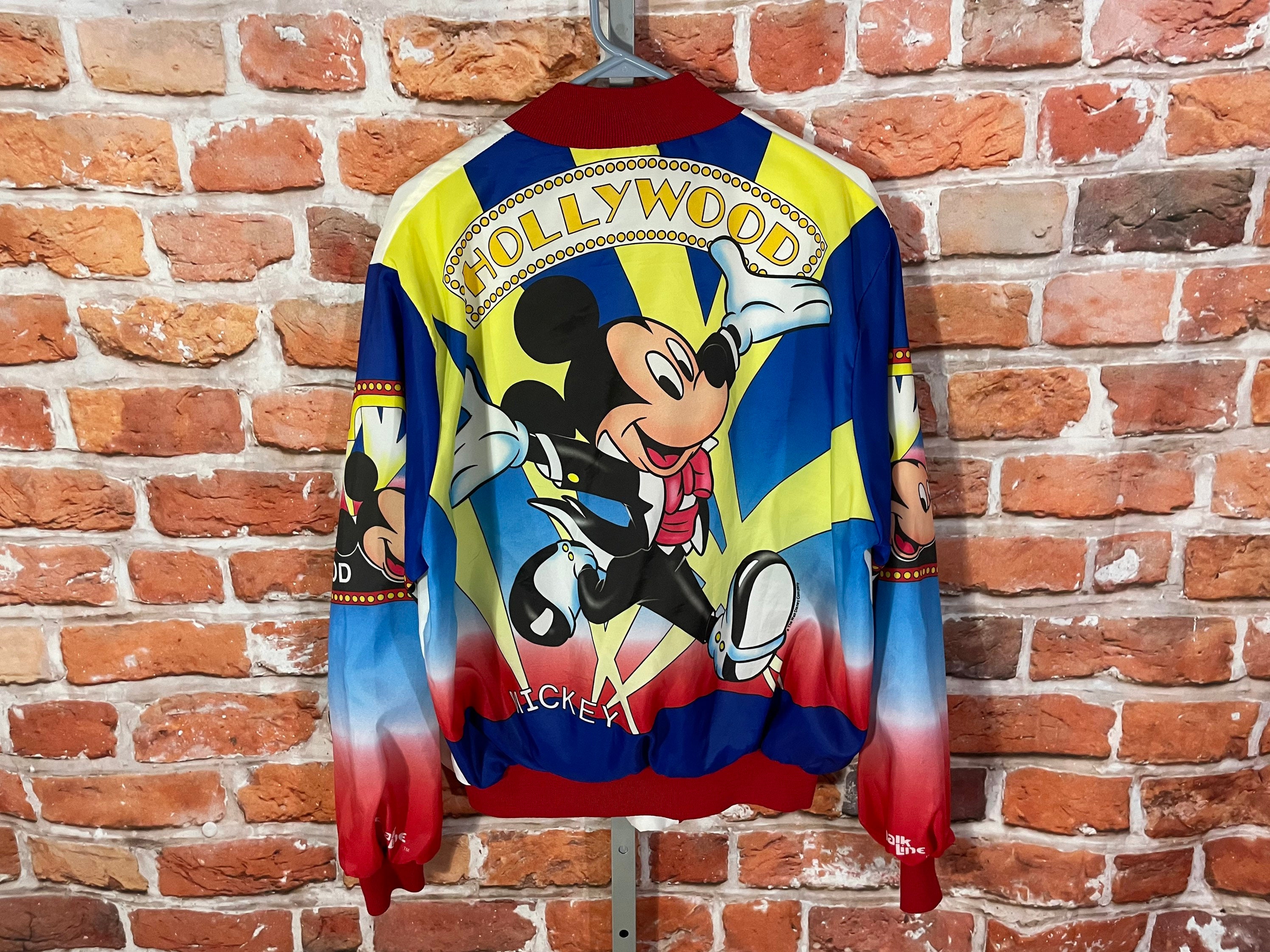 Chalk line mickey mouse jacket deals