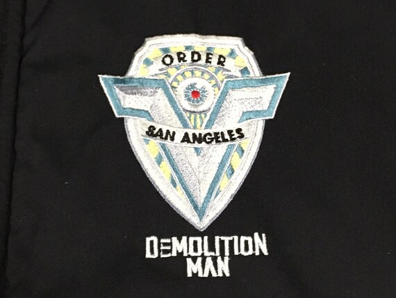 vintage 90s Demolition Man movie promo jacket - sz