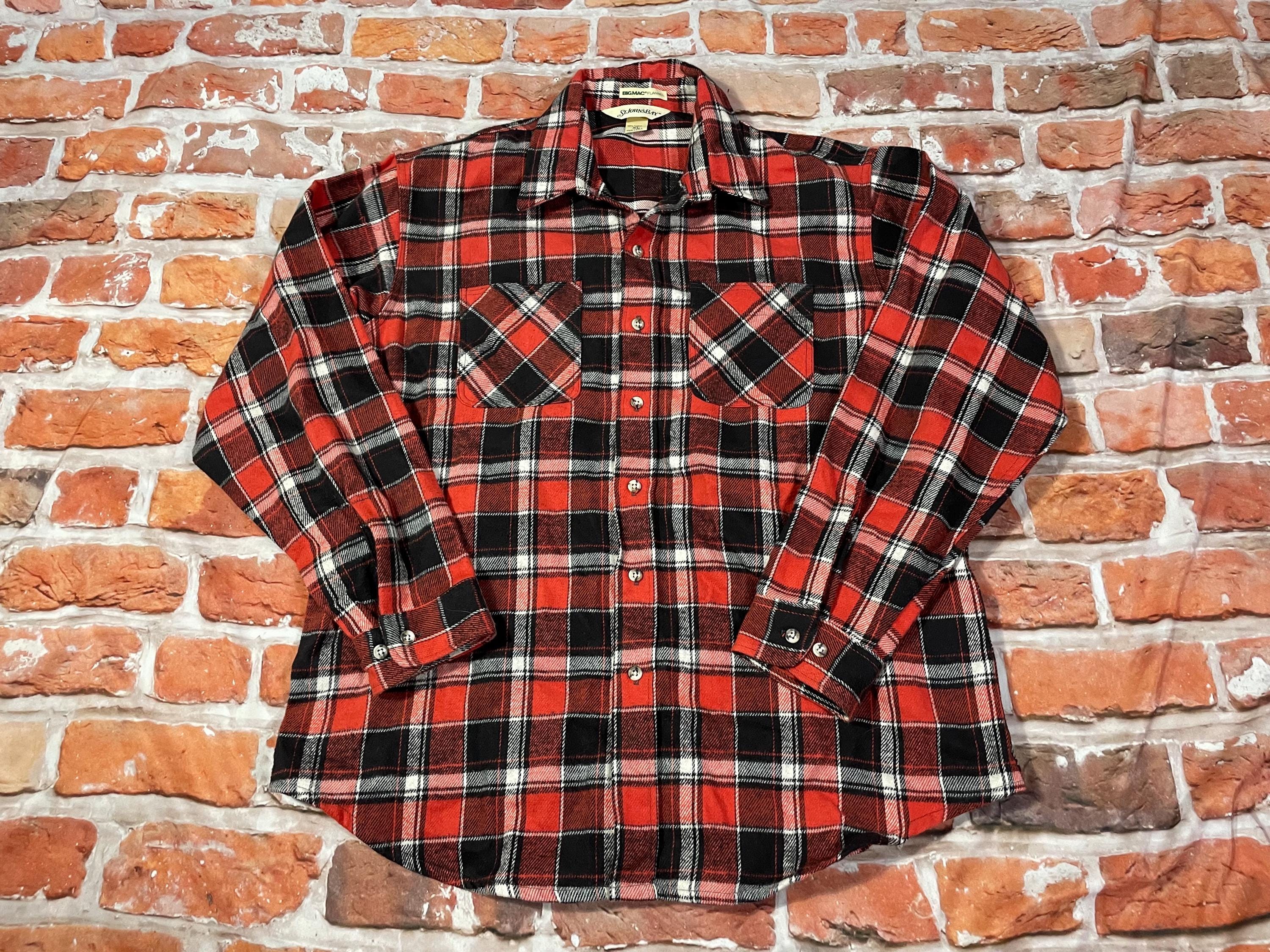 Big Mac Flannel - Etsy Big Mac Flannel - Etsy