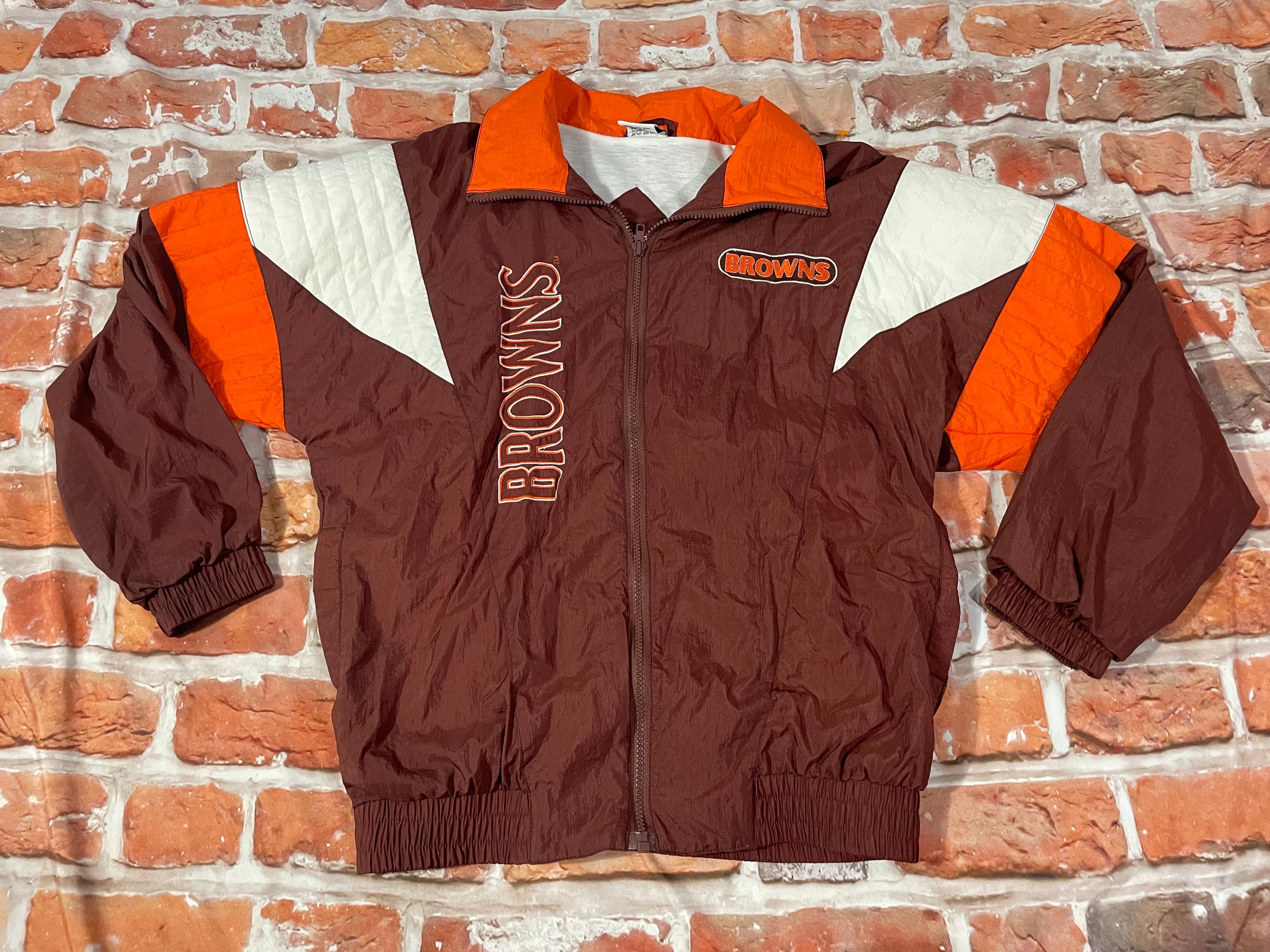 90's NFL Cleveland Browns Authentic Starter Jacket Zip Up