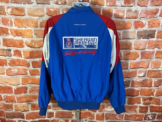 vintage Sherwin Williams Racing jacket - sz XL nascar 90s