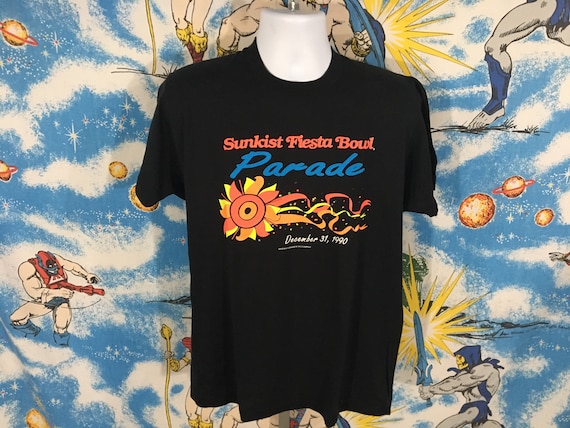 vintage 1990 Sunkist Fiesta Bowl Parade shirt - Scree… - Gem