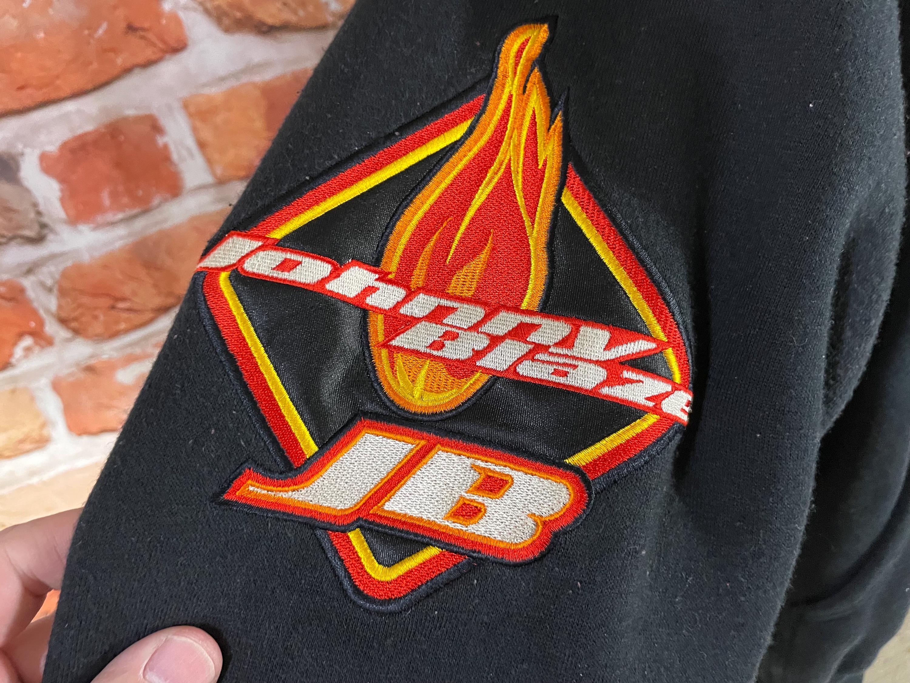 希少 Johnny blaze 90s 極厚 パーカー 2XL Vintage Johnny Blaze Hoodie - Sz 2XL - 90s Y2k Hip Hop Urban