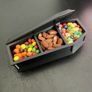 Coffin Box With Lid - Candy Dish - Desk Organizer