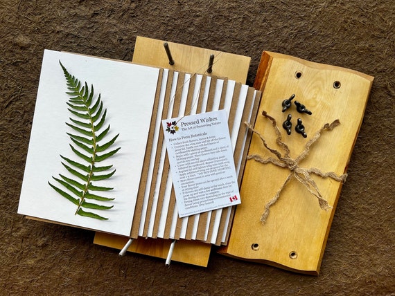 Herbarium Flower Pressing Kit by Pressed Wishes