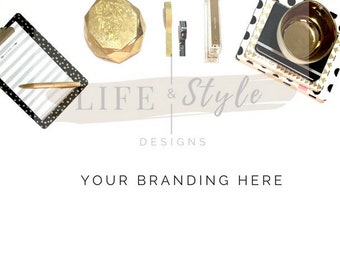 Black White Gold Stock Photography,Desk Styled Stock Photography, Fashion Stock Photography, Black and Gold Stock Photography, Stock Photo