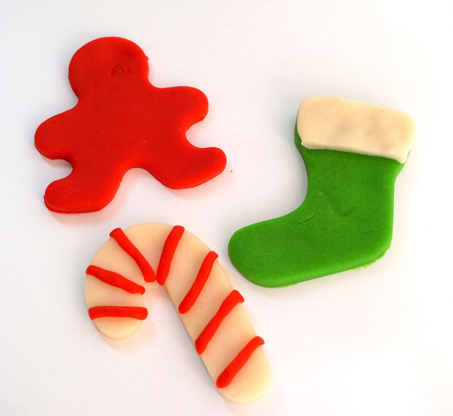 Christmas Holiday Play Dough With Cookie Cutter Peppermint Etsy