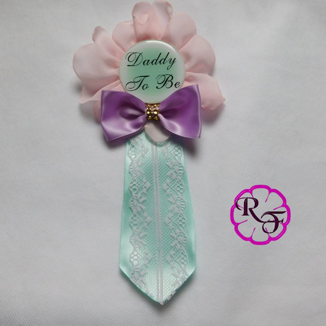 Maternity sash belt belly sash for baby girl Daddy to be pin Etsy