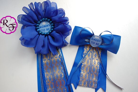 baby shower corsage for boy